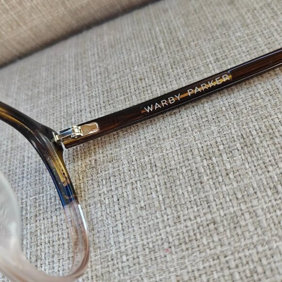 Warby Parker Women Glasses/Sunglasses Frame Brown/Clear LAUREL 615 Eyeglasses main image 6